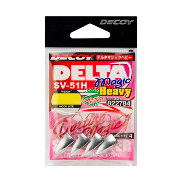 SEÑUELO DELTA JIGHEAD SV-51 MAGIC HEAVY 5 y 7 gr.