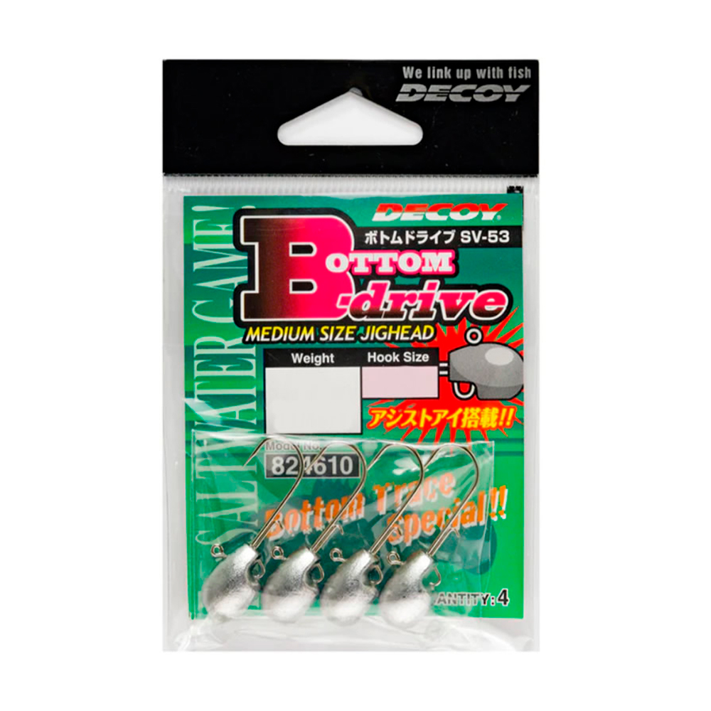 SEÑUELO DELTA JIGHEAD SV-53 BOTTOM DRIVE