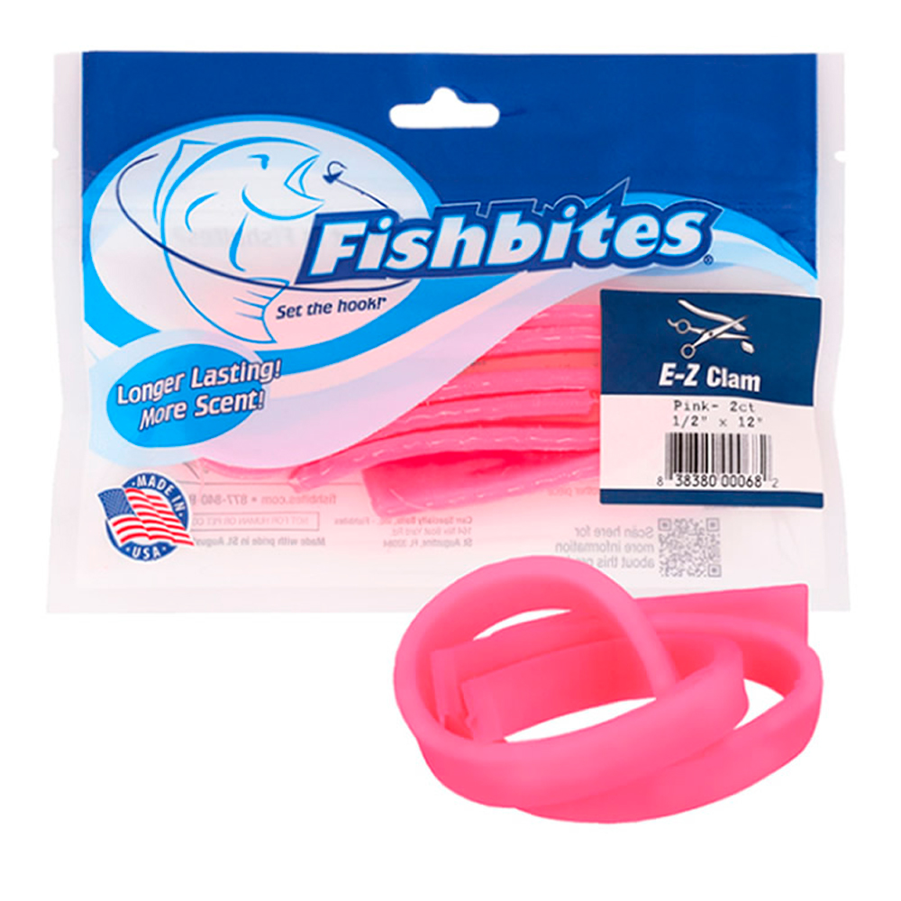 SEÑUELO ARTIFICIAL FISHBITES E-Z CLAM PINK