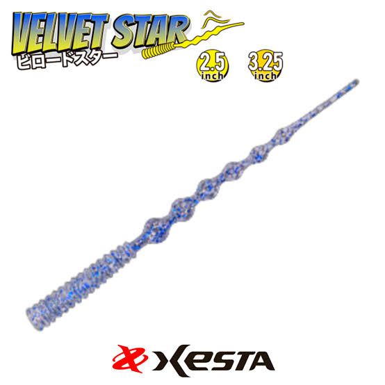 Xesta velvet 2.2 azul btillante