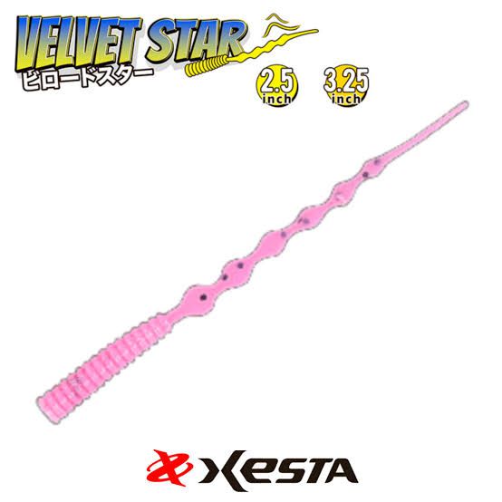 Xesta velvet 2.5 rosa btillante